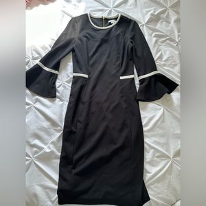 CALVIN KLEIN Black Formal Dress - Size 2